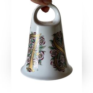 Vintage 1978 Hutschenreuther Germany bell of the year table bell German